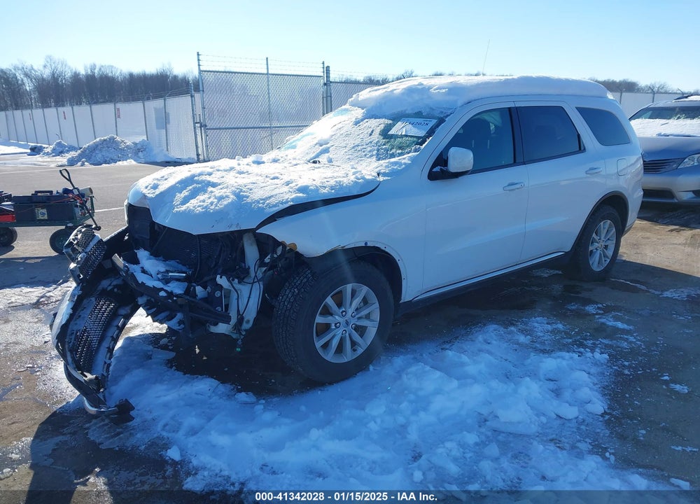 2020 DODGE DURANGO SXT AWD VIN: 1C4RDJAG5LC215129
