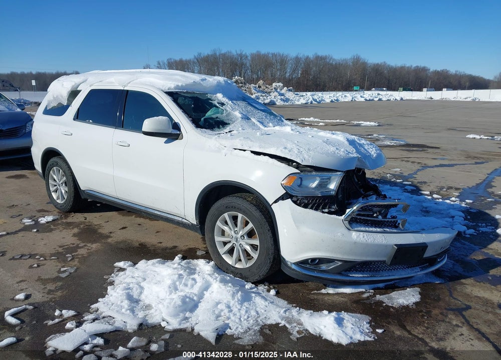 2020 DODGE DURANGO SXT AWD VIN: 1C4RDJAG5LC215129