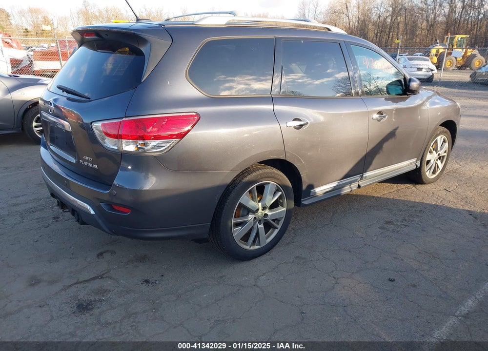 2013 NISSAN PATHFINDER PLATINUM VIN: 5N1AR2MM8DC680300