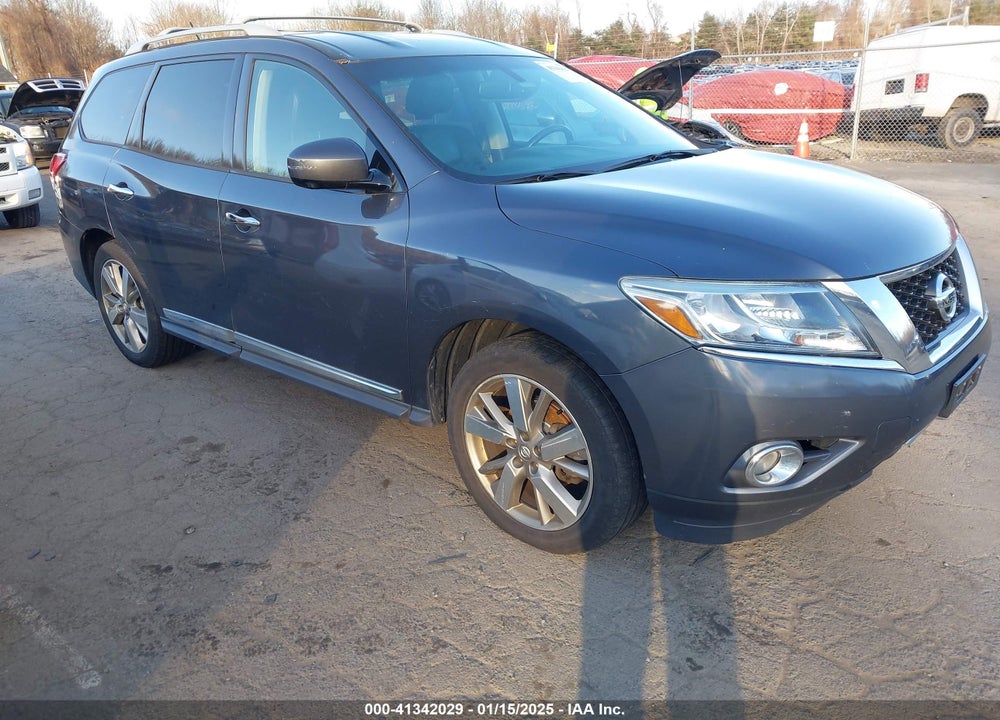 2013 NISSAN PATHFINDER PLATINUM VIN: 5N1AR2MM8DC680300