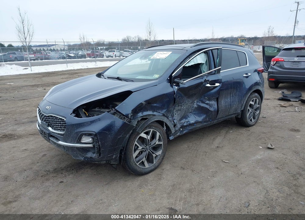 2022 KIA SPORTAGE EX VIN: KNDPNCAC9N7986637