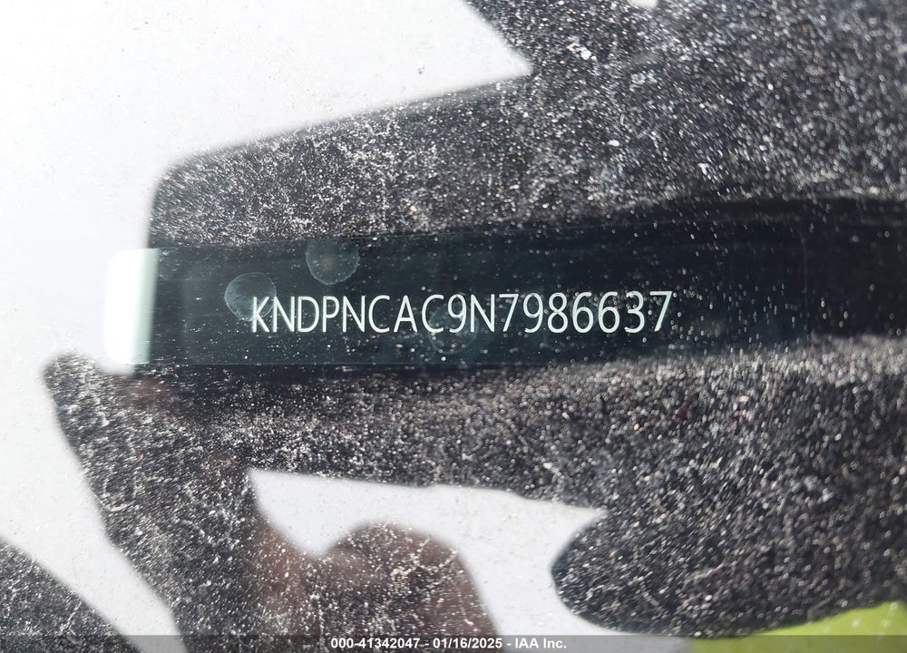 2022 KIA SPORTAGE EX VIN: KNDPNCAC9N7986637
