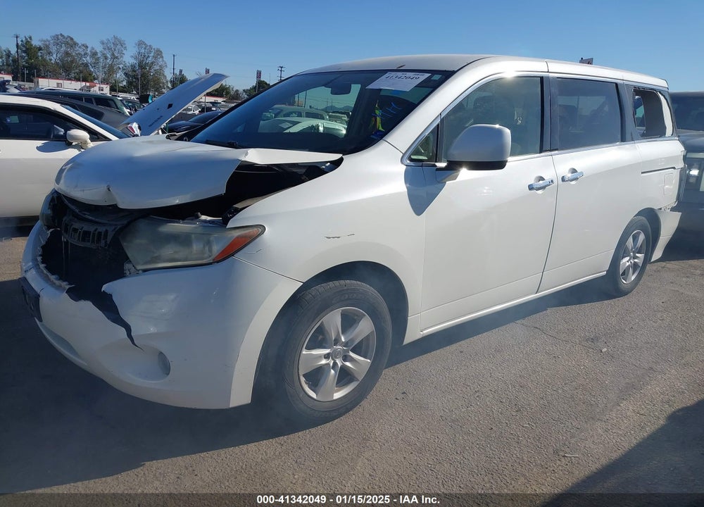 2013 NISSAN QUEST SV VIN: JN8AE2KP2D9068429