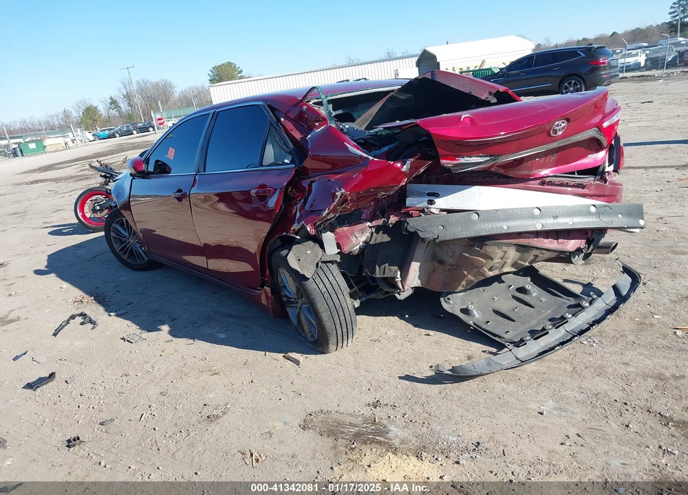 2017 TOYOTA CAMRY SE VIN: 4T1BF1FK8HU754785