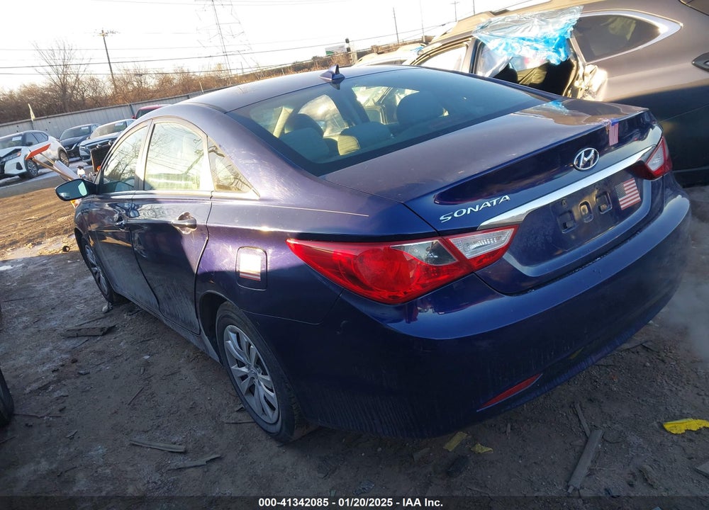 2012 HYUNDAI SONATA VIN: 5NPEB4AC7CH323873