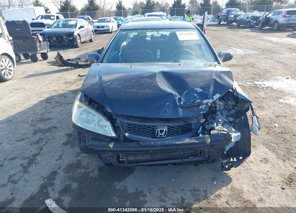 2005 HONDA CIVIC VP VIN: 1HGEM21165L052284