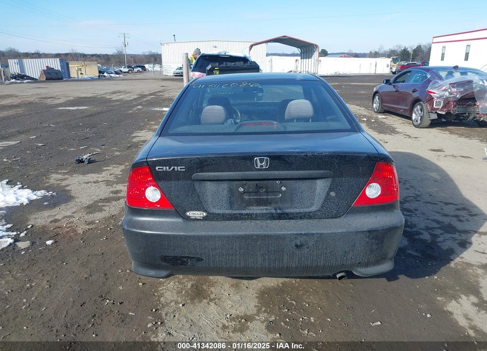 2005 HONDA CIVIC VP VIN: 1HGEM21165L052284