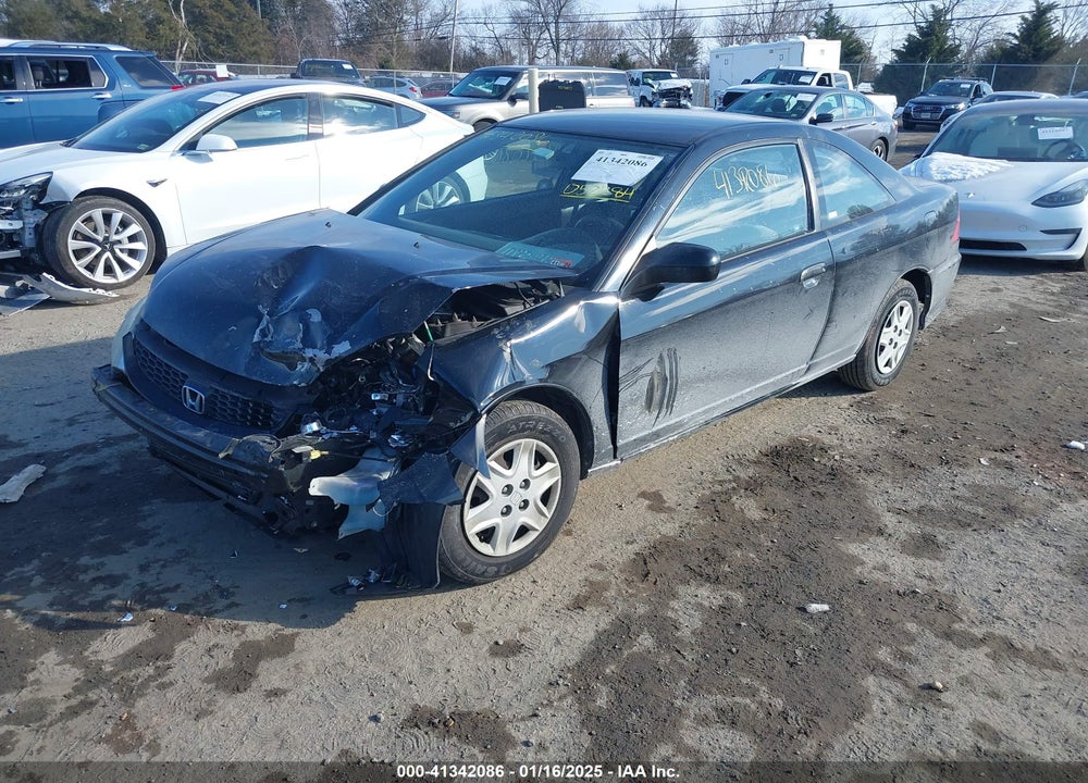 2005 HONDA CIVIC VP VIN: 1HGEM21165L052284