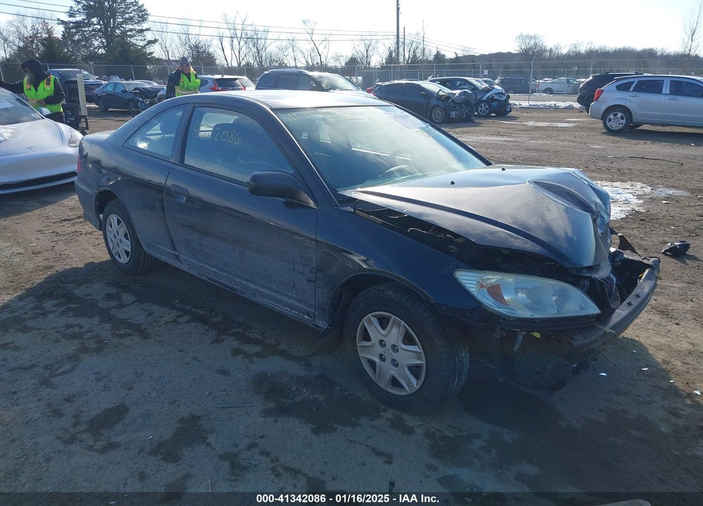 2005 HONDA CIVIC VP VIN: 1HGEM21165L052284