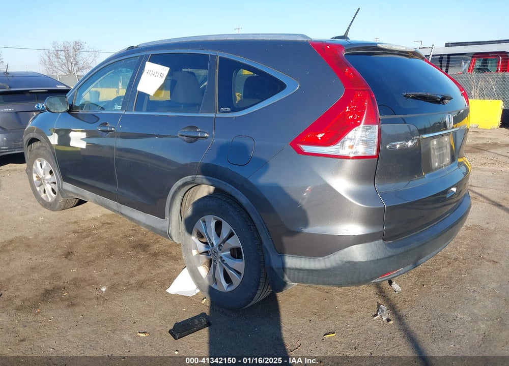 2012 HONDA CR-V EX-L VIN: 2HKRM3H72CH505012