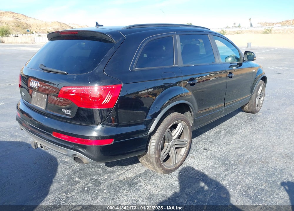 2014 AUDI Q7 3.0T S LINE PRESTIGE VIN: WA1DGAFE8ED003731