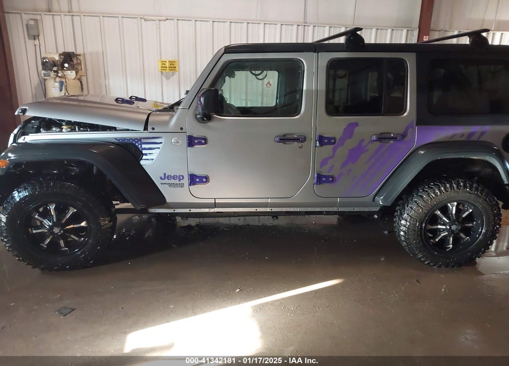 2018 JEEP WRANGLER UNLIMITED SPORT S 4X4 VIN: 1C4HJXDN9JW248860