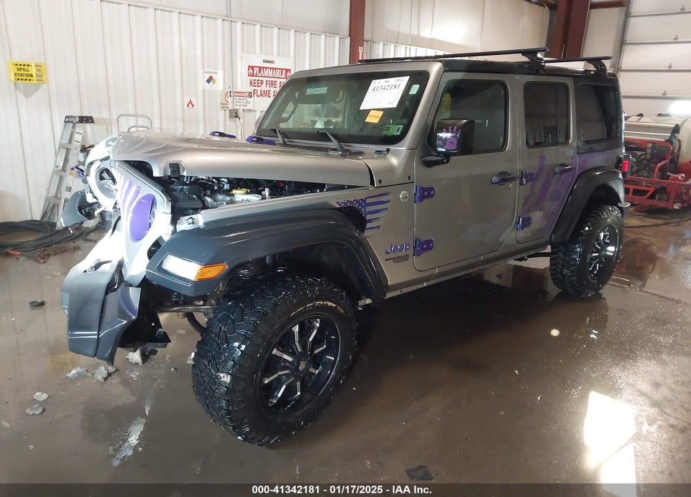 2018 JEEP WRANGLER UNLIMITED SPORT S 4X4 VIN: 1C4HJXDN9JW248860