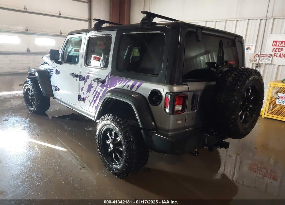 2018 JEEP WRANGLER UNLIMITED SPORT S 4X4 VIN: 1C4HJXDN9JW248860