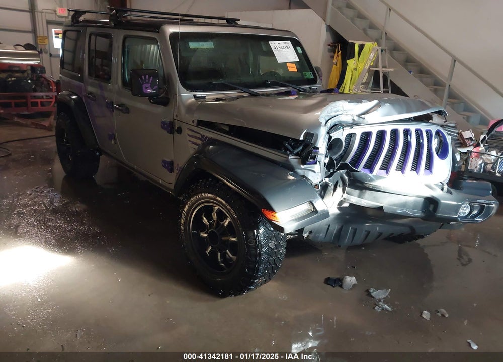 2018 JEEP WRANGLER UNLIMITED SPORT S 4X4 VIN: 1C4HJXDN9JW248860