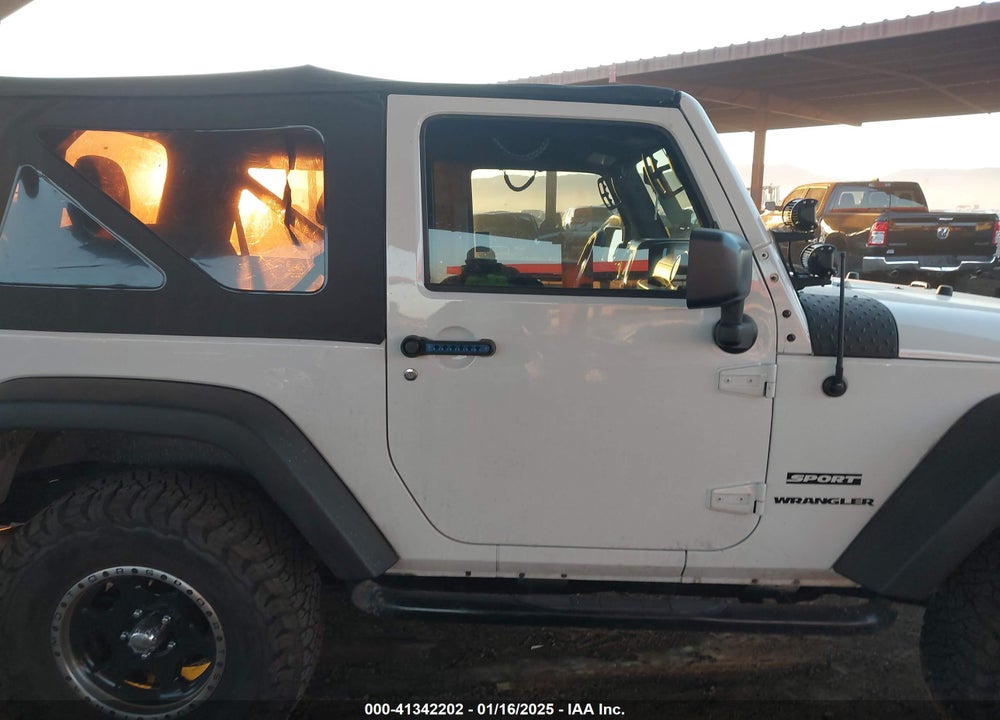 2015 JEEP WRANGLER SPORT VIN: 1C4AJWAG5FL525045