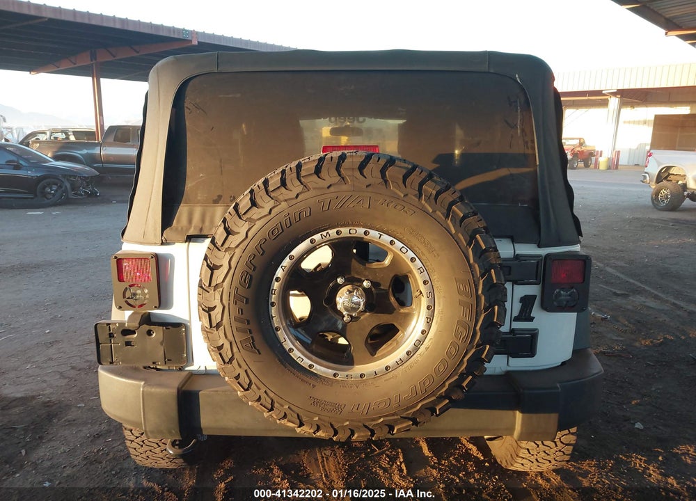 2015 JEEP WRANGLER SPORT VIN: 1C4AJWAG5FL525045