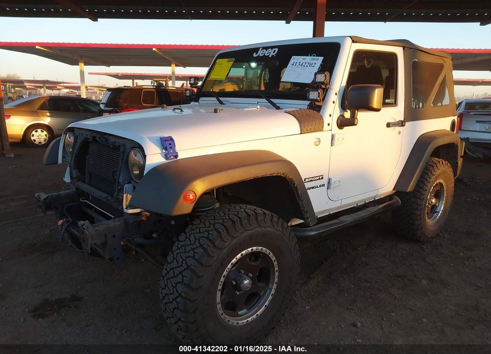 2015 JEEP WRANGLER SPORT VIN: 1C4AJWAG5FL525045