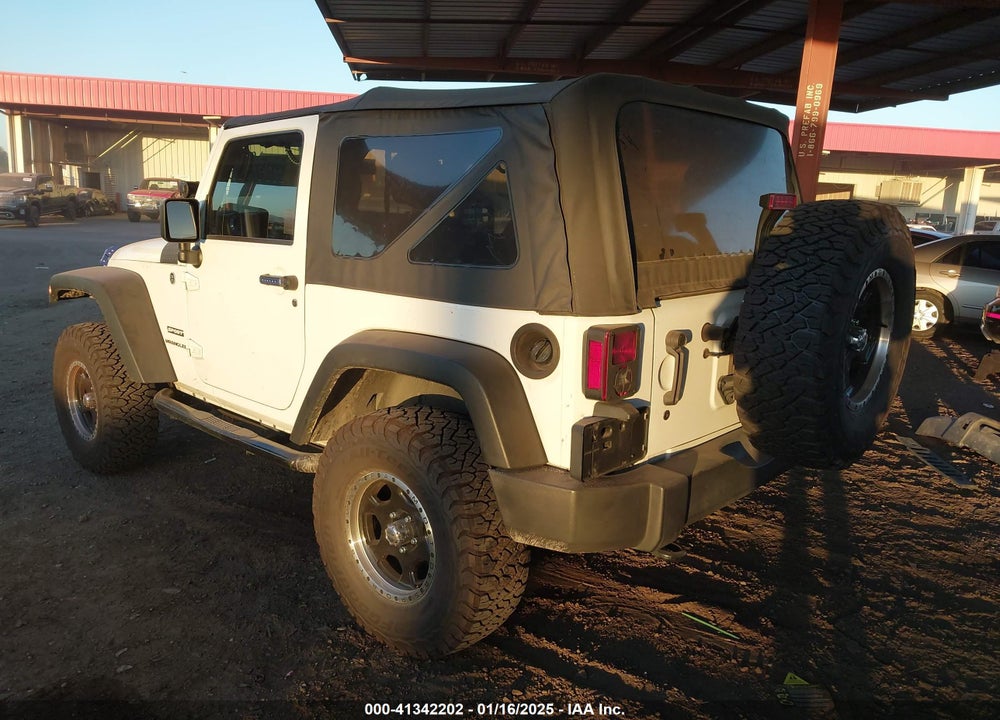 2015 JEEP WRANGLER SPORT VIN: 1C4AJWAG5FL525045