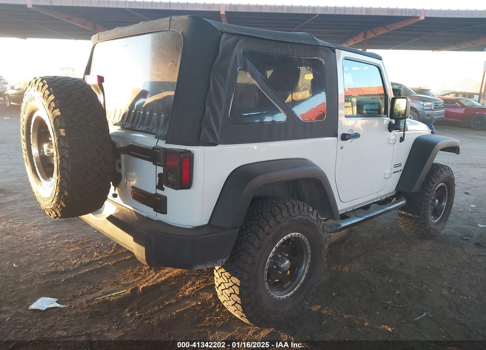 2015 JEEP WRANGLER SPORT VIN: 1C4AJWAG5FL525045