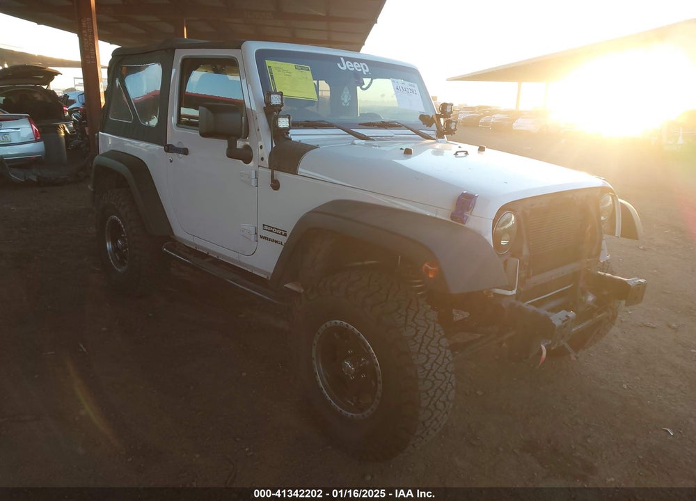 2015 JEEP WRANGLER SPORT VIN: 1C4AJWAG5FL525045