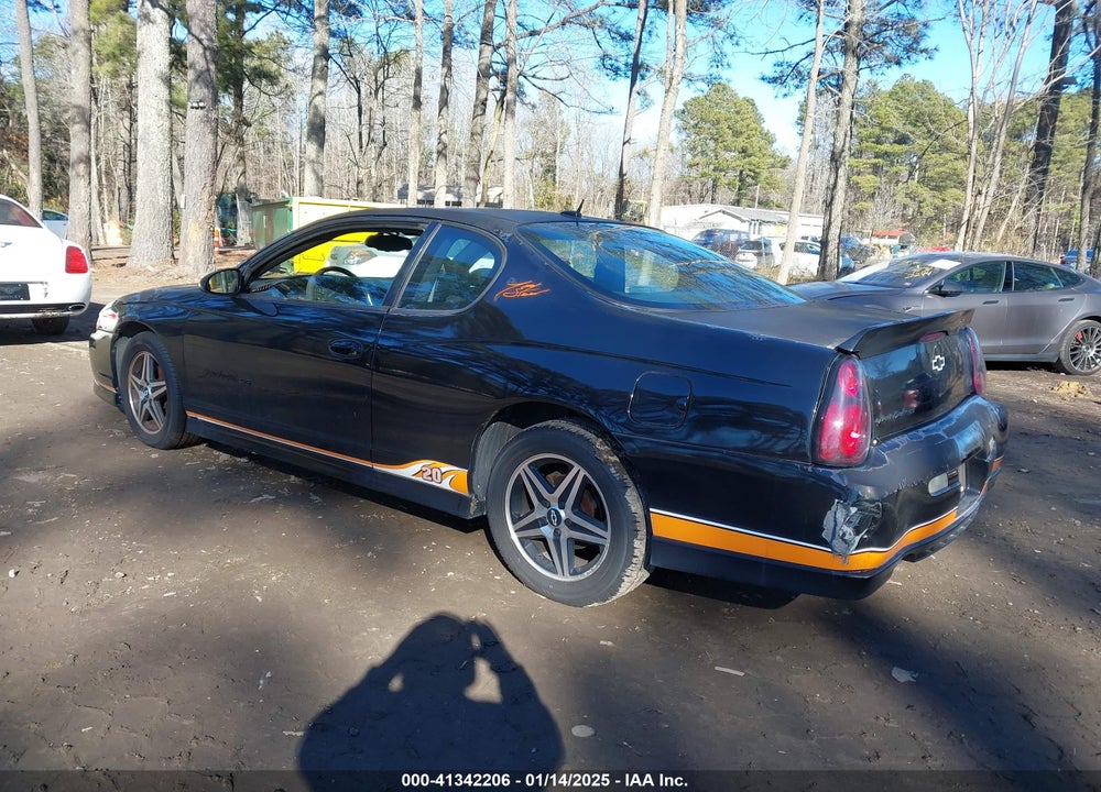 2005 CHEVROLET MONTE CARLO SUPERCHARGED SS VIN: 2G1WZ151459259071