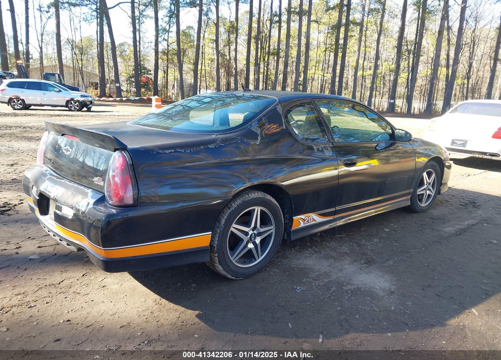 2005 CHEVROLET MONTE CARLO SUPERCHARGED SS VIN: 2G1WZ151459259071