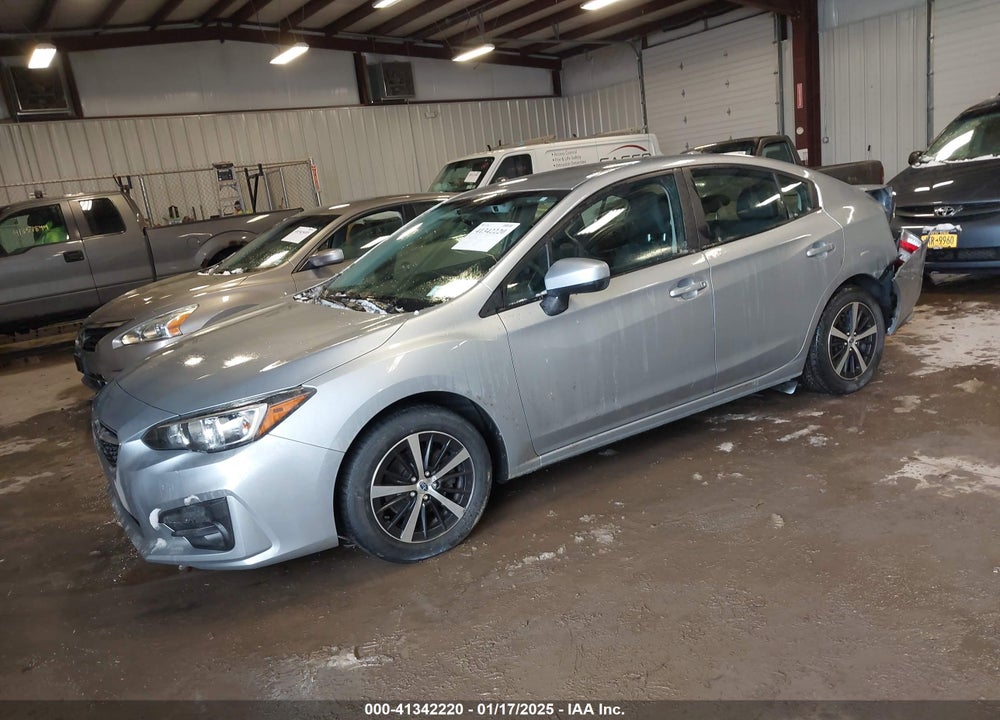 2019 SUBARU IMPREZA VIN: 4S3GKAD66K3612590