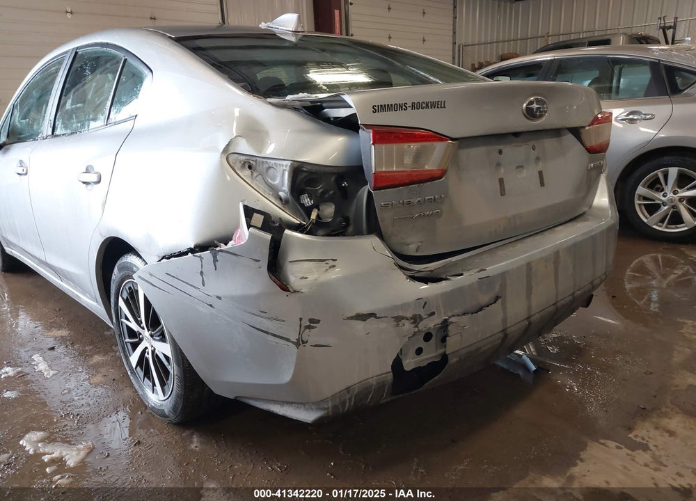 2019 SUBARU IMPREZA VIN: 4S3GKAD66K3612590