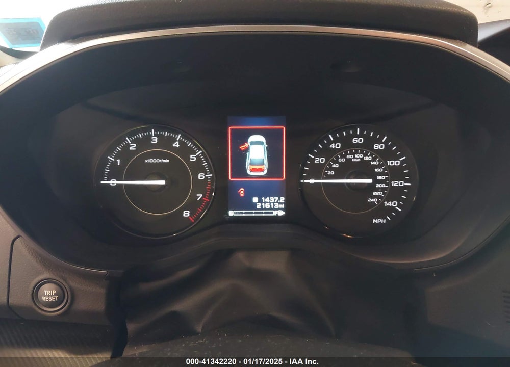 2019 SUBARU IMPREZA VIN: 4S3GKAD66K3612590