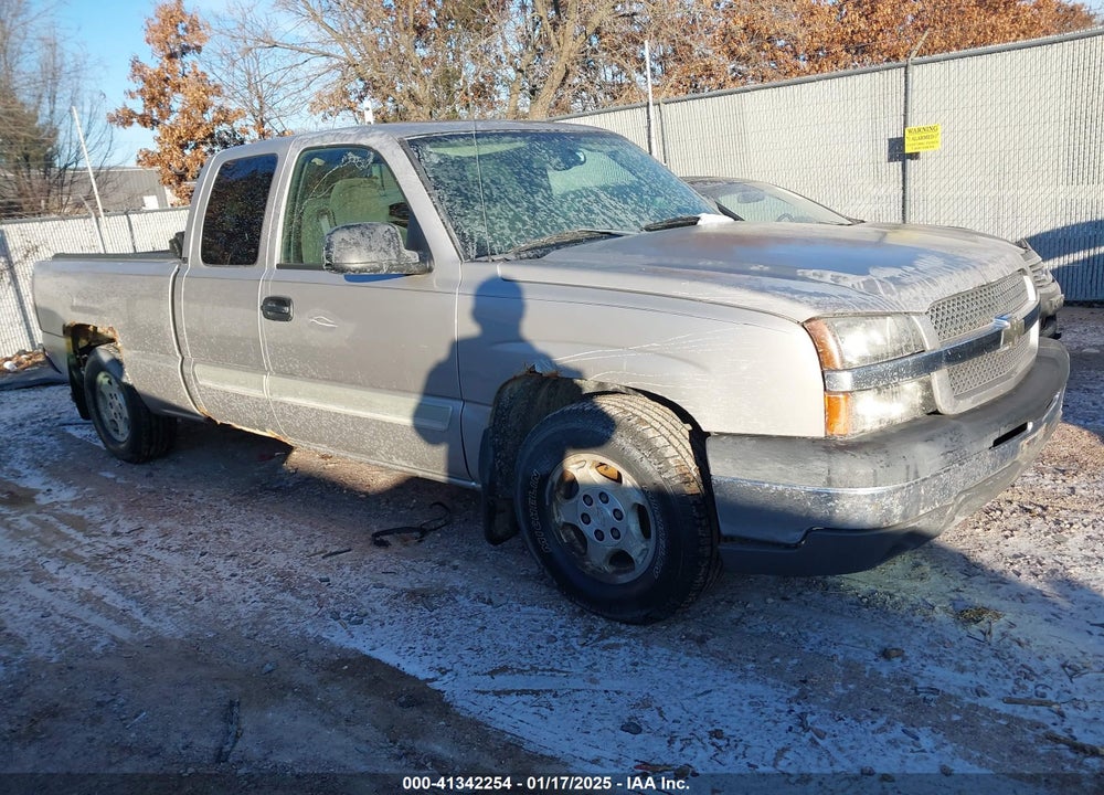 2004 CHEVROLET SILVERADO 1500 LS VIN: 2GCEC19T341295573