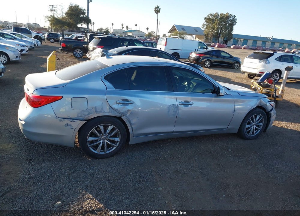 2017 INFINITI Q50 2.0T BASE VIN: JN1CV7AP9HM641335