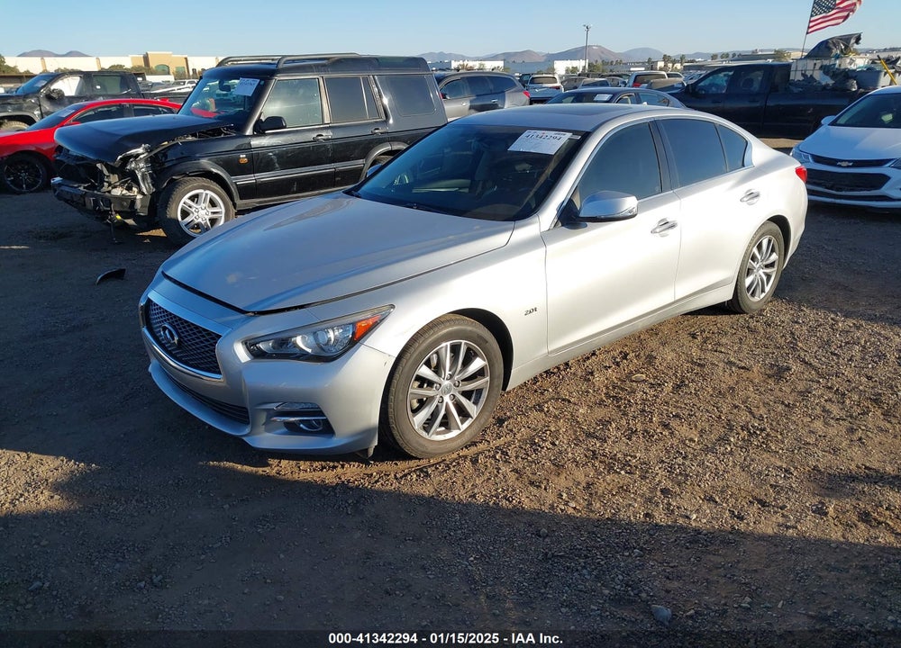 2017 INFINITI Q50 2.0T BASE VIN: JN1CV7AP9HM641335