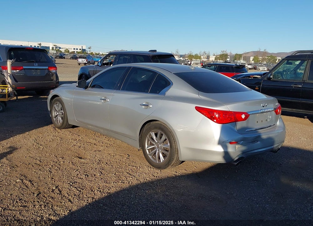 2017 INFINITI Q50 2.0T BASE VIN: JN1CV7AP9HM641335
