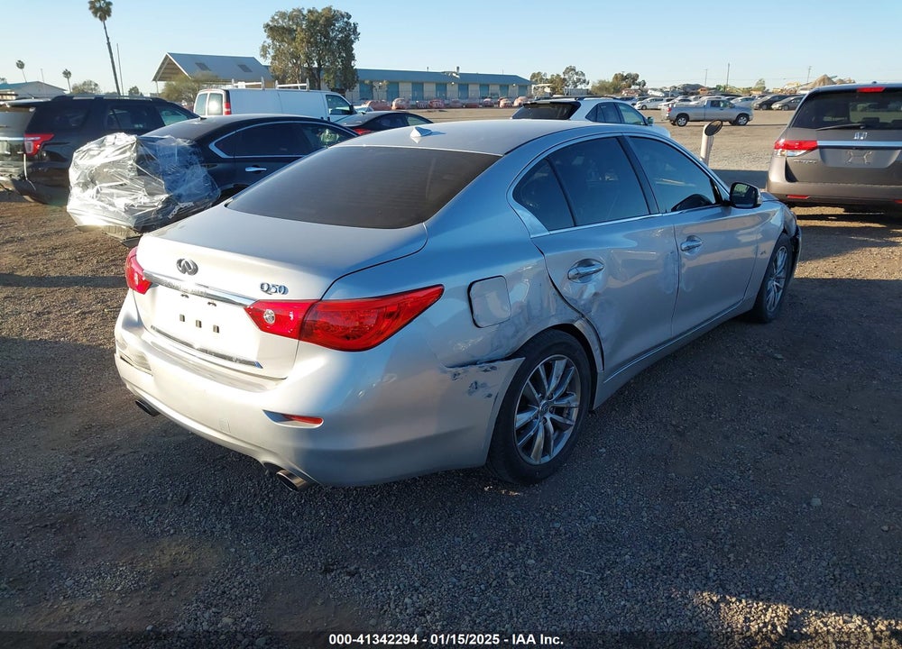 2017 INFINITI Q50 2.0T BASE VIN: JN1CV7AP9HM641335