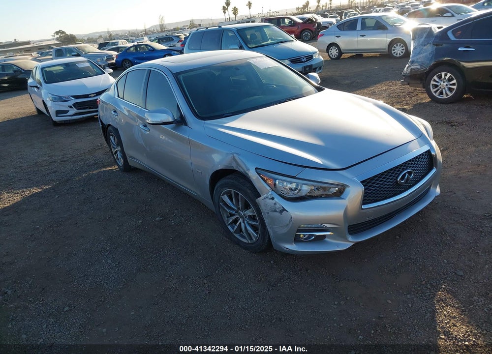 2017 INFINITI Q50 2.0T BASE VIN: JN1CV7AP9HM641335