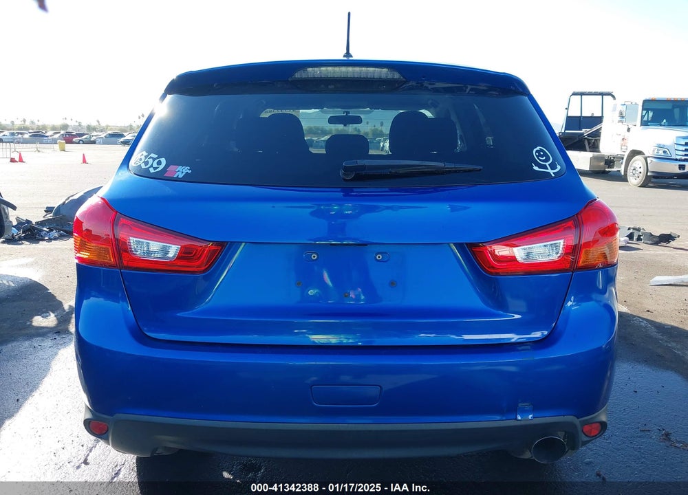 2015 MITSUBISHI OUTLANDER SPORT ES VIN: 4A4AP3AU6FE049520
