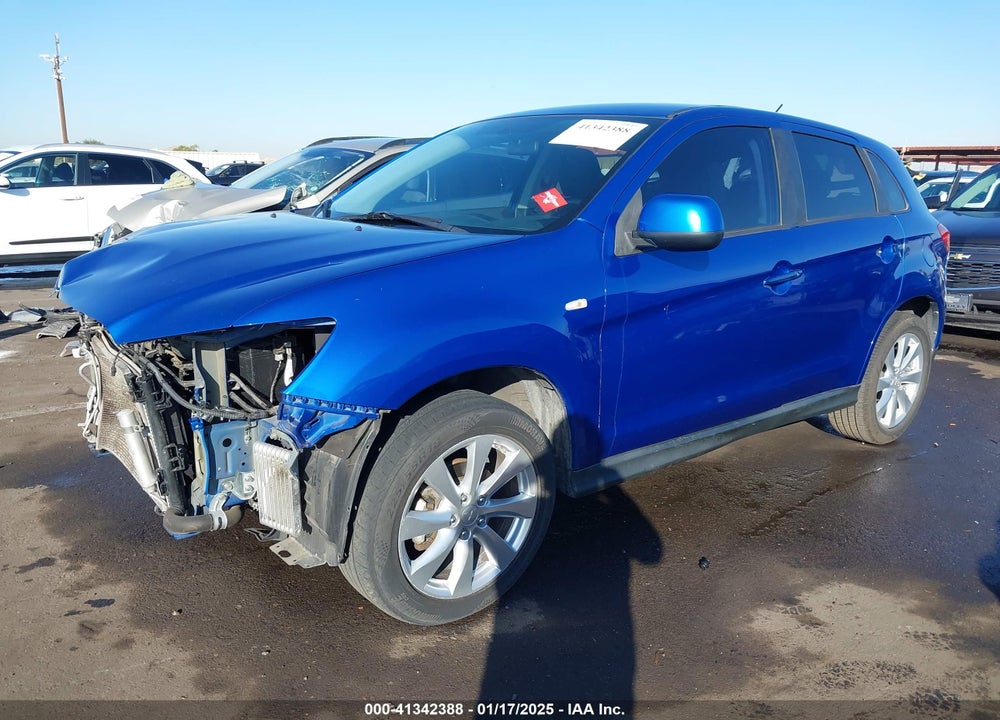 2015 MITSUBISHI OUTLANDER SPORT ES VIN: 4A4AP3AU6FE049520