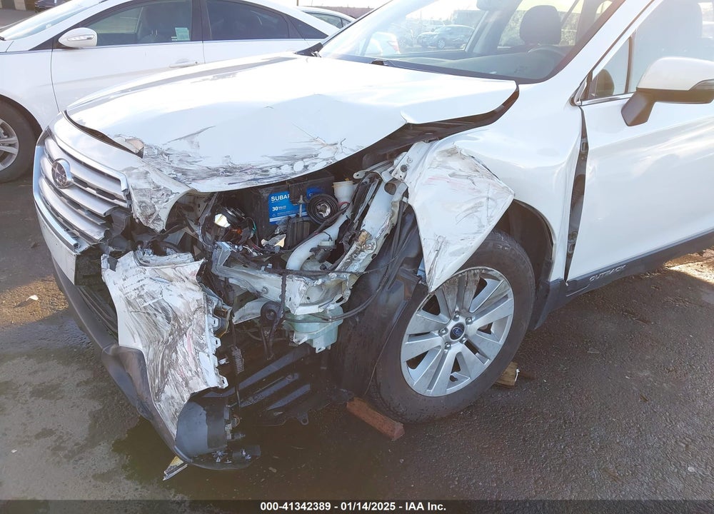 2016 SUBARU OUTBACK 2.5I PREMIUM VIN: 4S4BSAHC3G3322398