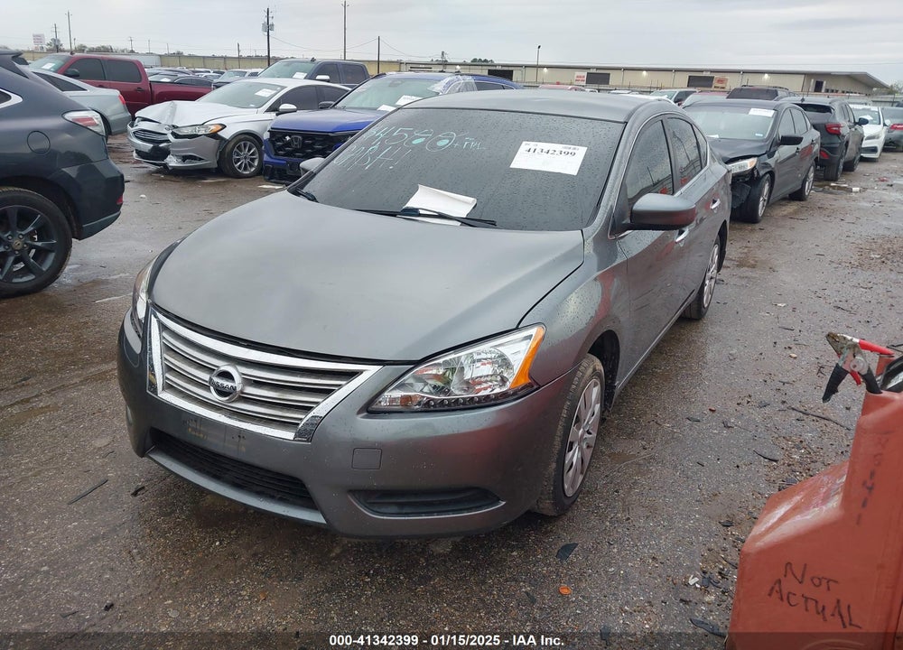 2015 NISSAN SENTRA S VIN: 3N1AB7AP5FY251729