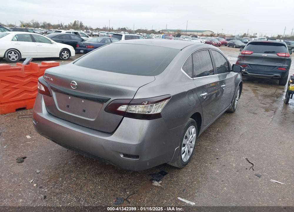 2015 NISSAN SENTRA S VIN: 3N1AB7AP5FY251729