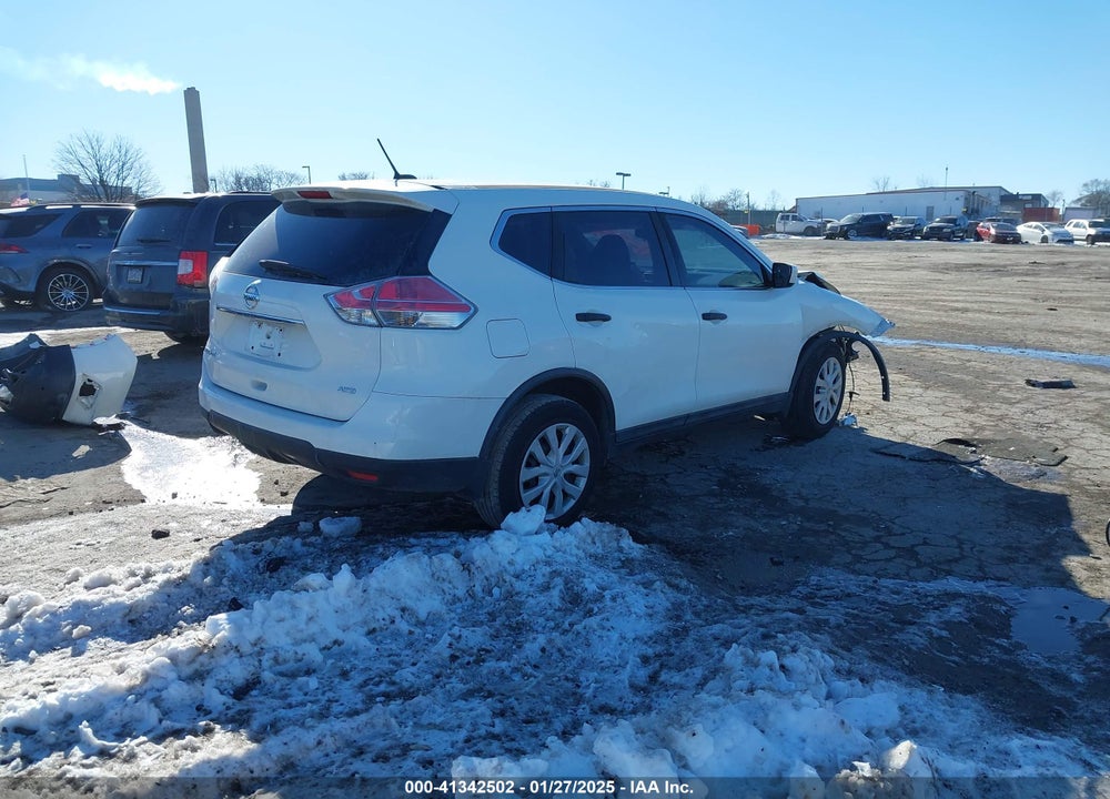 2016 NISSAN ROGUE S VIN: 5N1AT2MV8GC868698