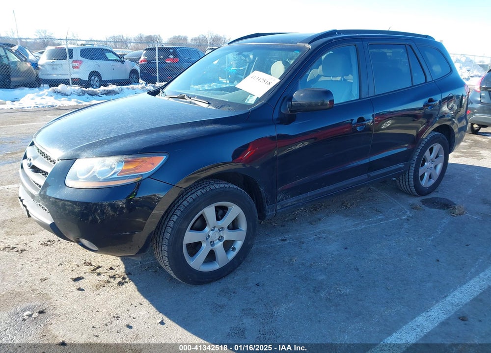 2008 HYUNDAI SANTA FE LIMITED/SE VIN: 5NMSH13E48H147285