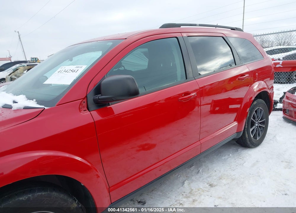 2018 DODGE JOURNEY SE VIN: 3C4PDCAB6JT310002