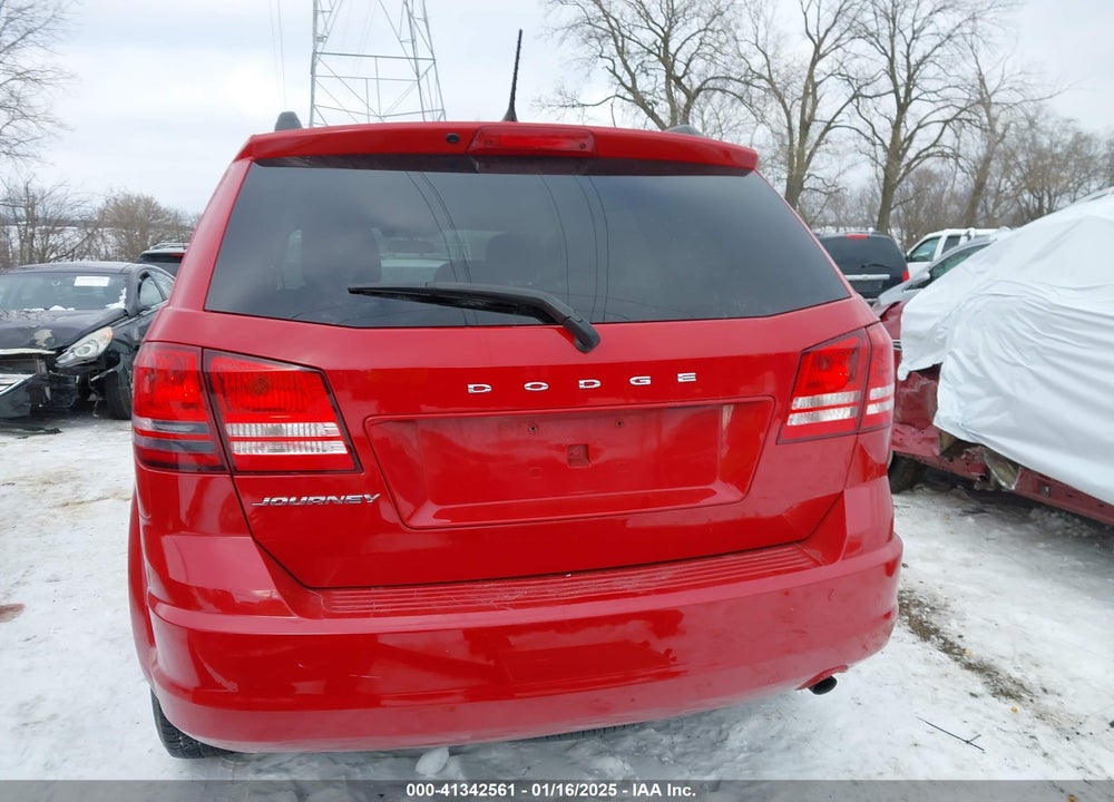 2018 DODGE JOURNEY SE VIN: 3C4PDCAB6JT310002