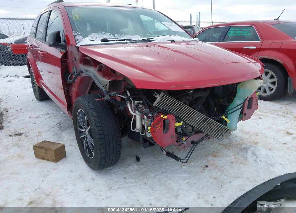 2018 DODGE JOURNEY SE VIN: 3C4PDCAB6JT310002