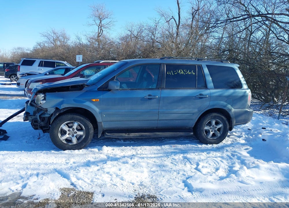 2007 HONDA PILOT EX-L VIN: 5FNYF18587B013744
