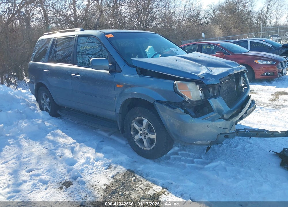 2007 HONDA PILOT EX-L VIN: 5FNYF18587B013744