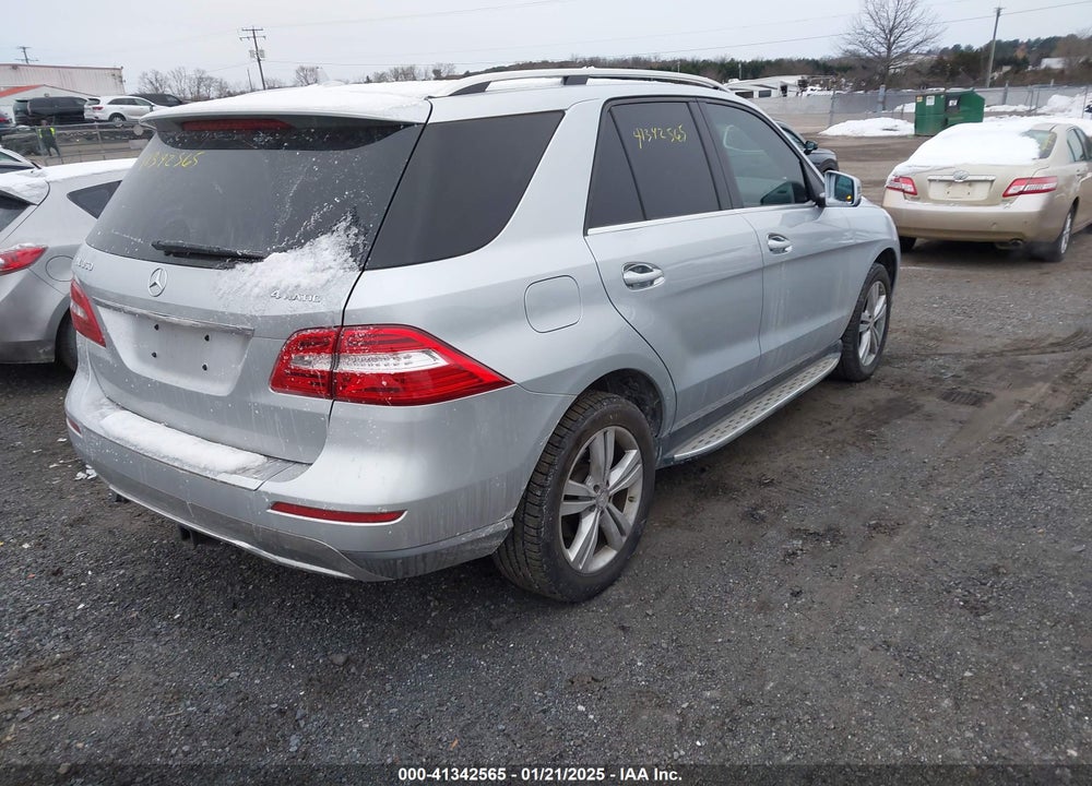 2013 MERCEDES-BENZ ML 350 4MATIC VIN: 4JGDA5HB0DA206450