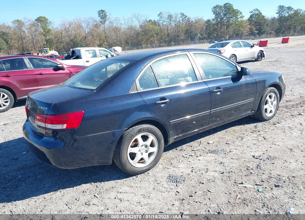 2006 HYUNDAI SONATA GLS VIN: 5NPEU46C06H060441
